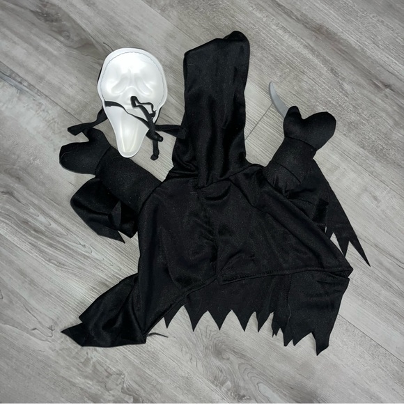 Ghost Face pet Halloween costume small 11-17 pounds - Picture 12 of 12